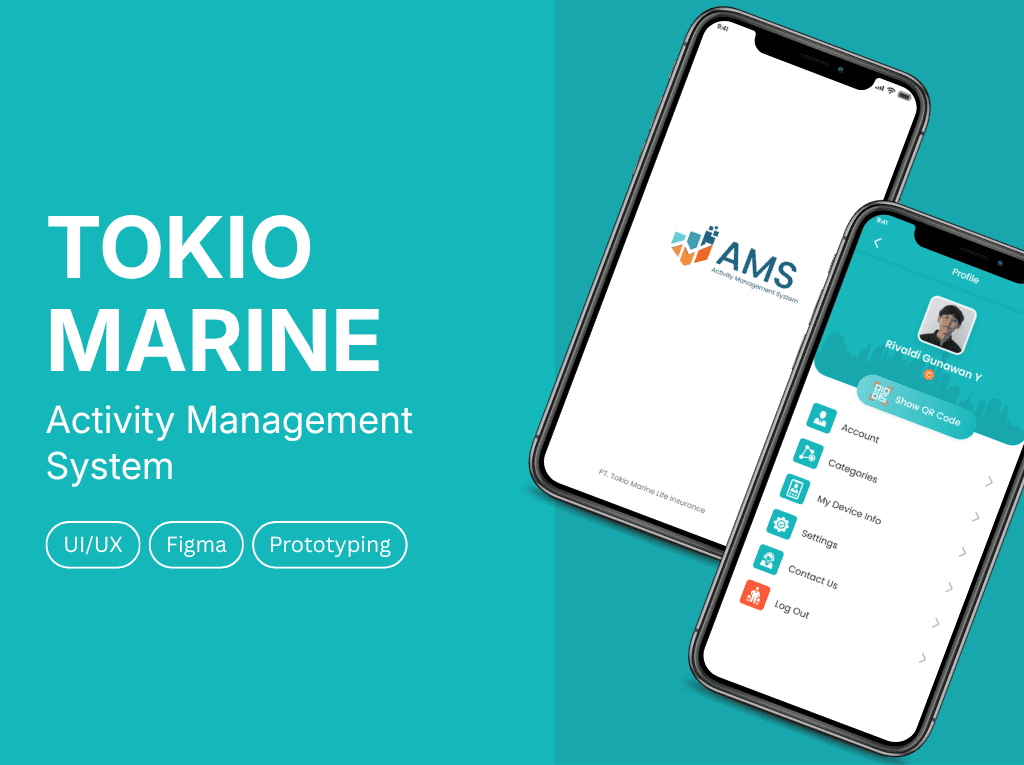 Screenshot of Tokio Marine - Activity Management System project